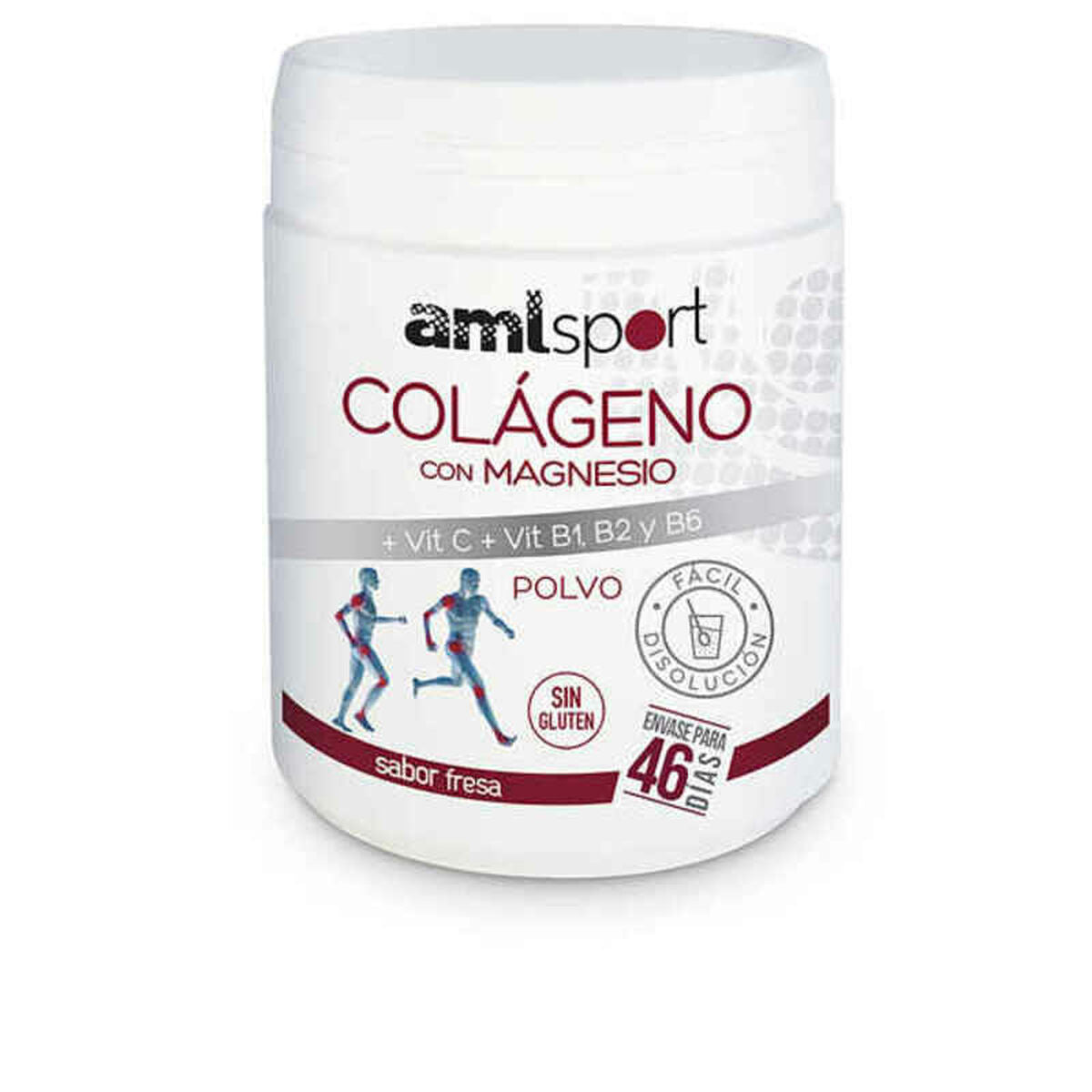 Collagen Amlsport Colágeno Con Magnesio C 350 g Collagen Magnesium Vitamin C Dust