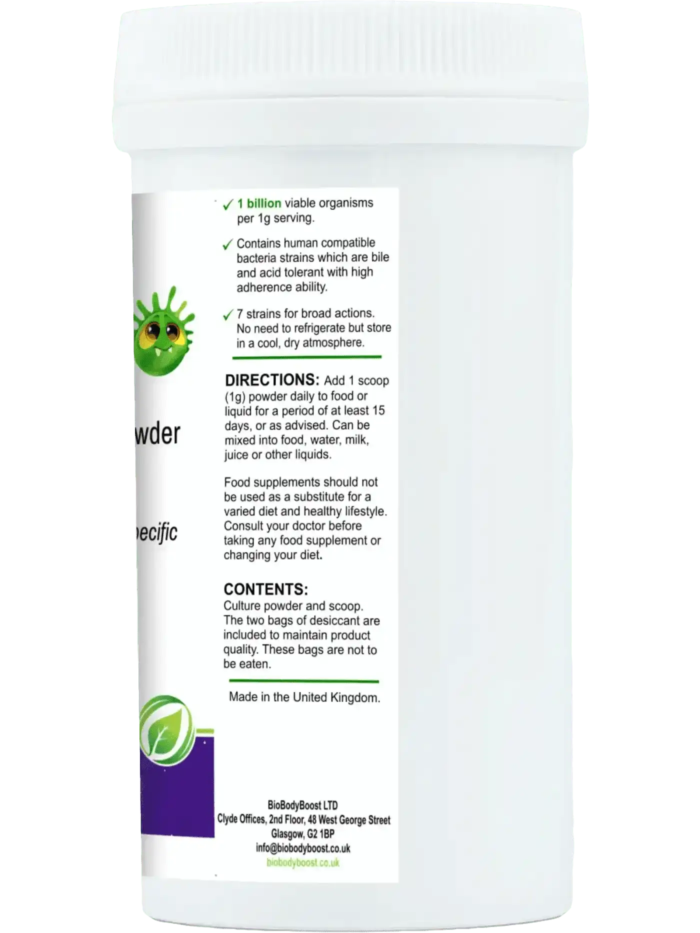 „Little BioGut“ – veganiški vaikų probiotikai