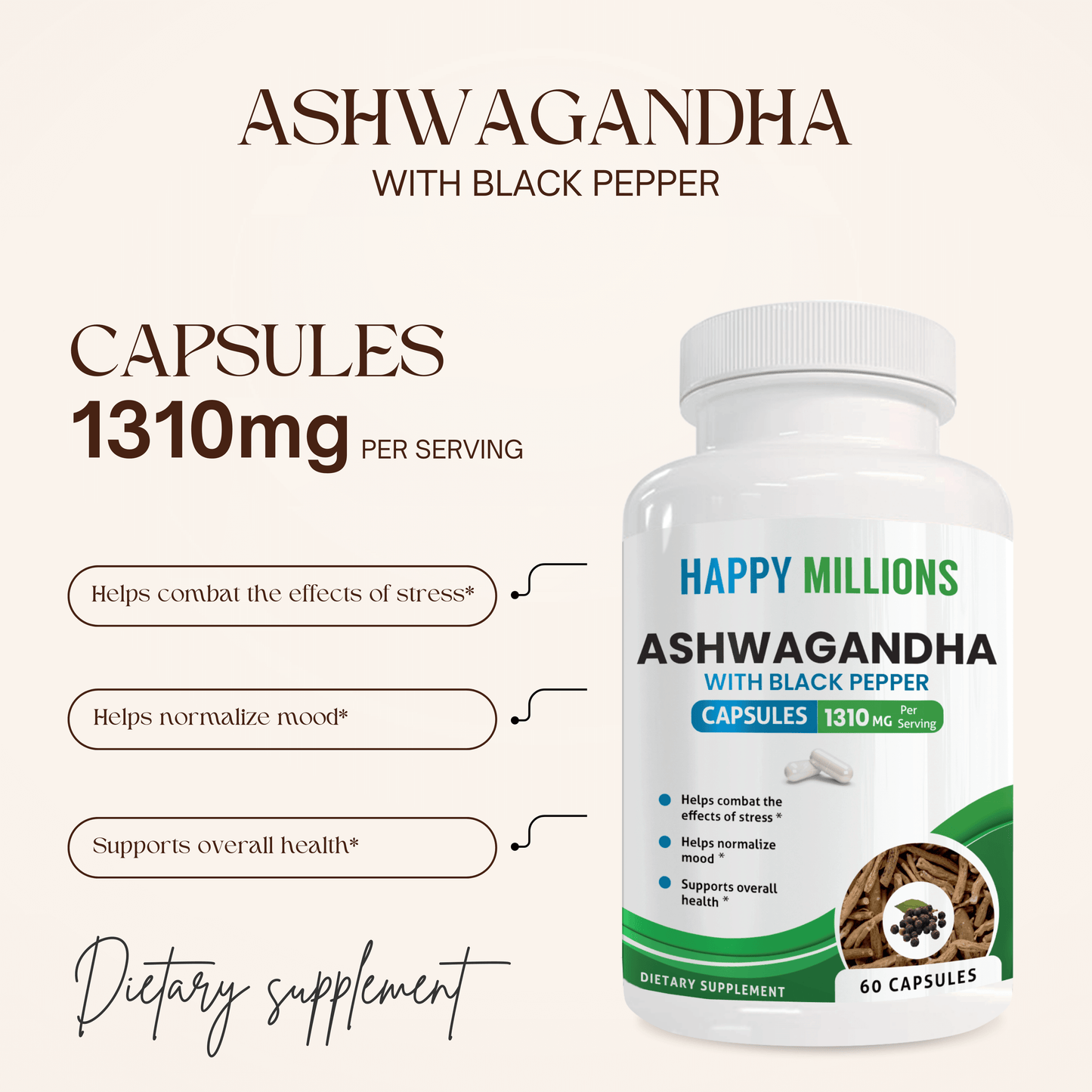 ASHWAGANDHA WITH BLACK PEPPER & LIVER SUPPORT