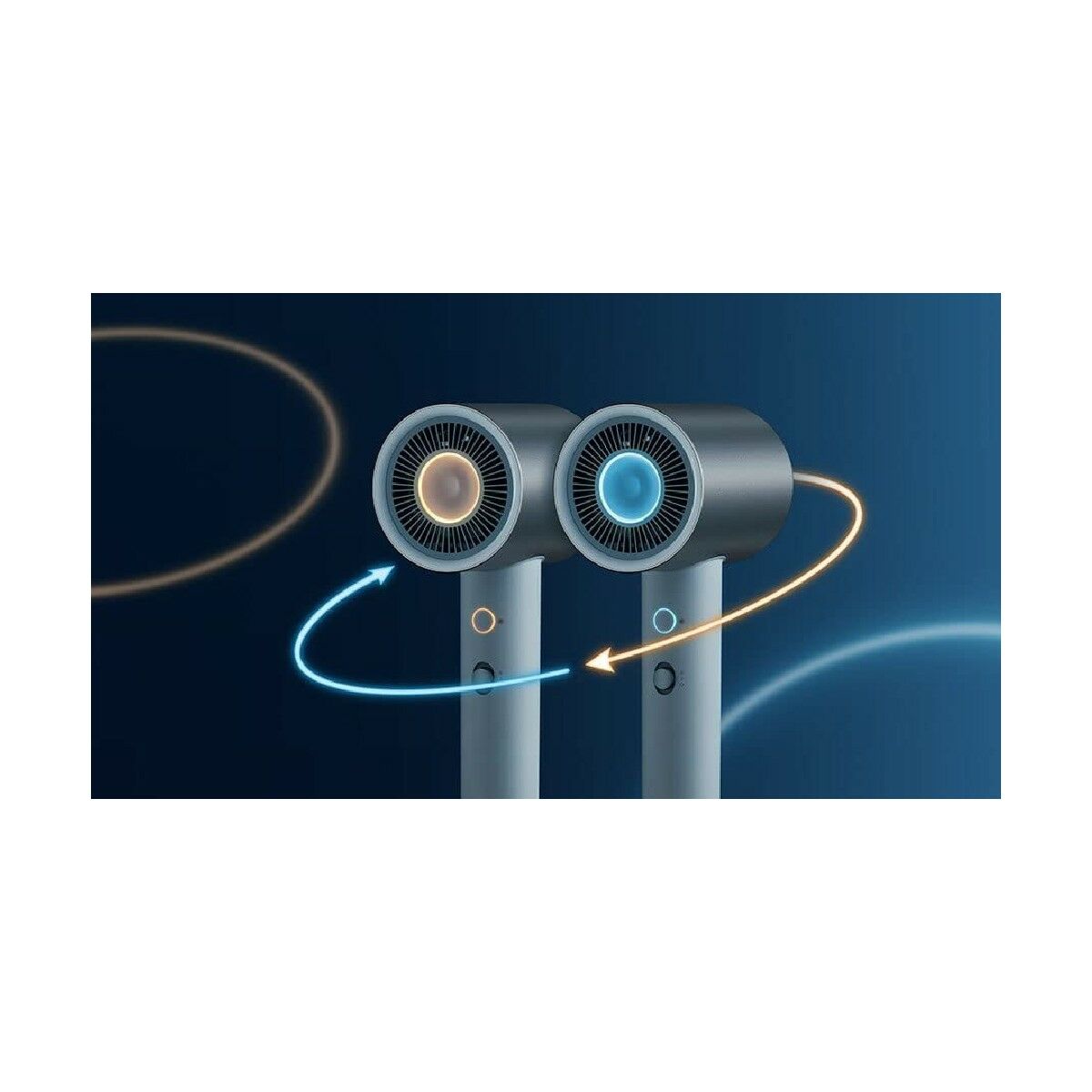 Hairdryer Xiaomi IONIC HDRYER H500 1800 W White-1