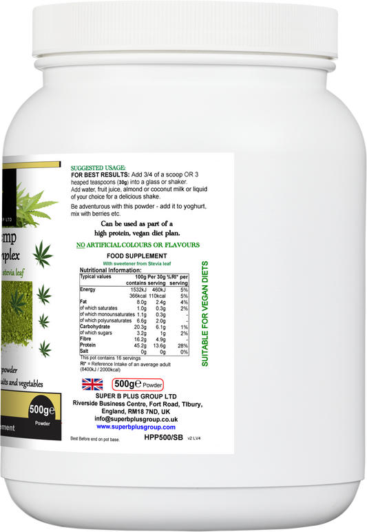Super Hemp Protein Complex