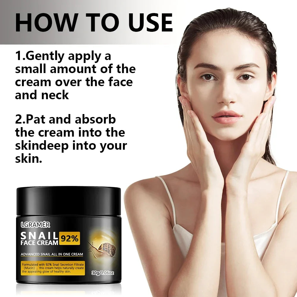 LGRAMER sraigių gleivių kremas