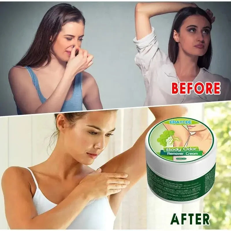 Body Odor Remove Cream Underarm Bad Smell Sweating Removal Armpit