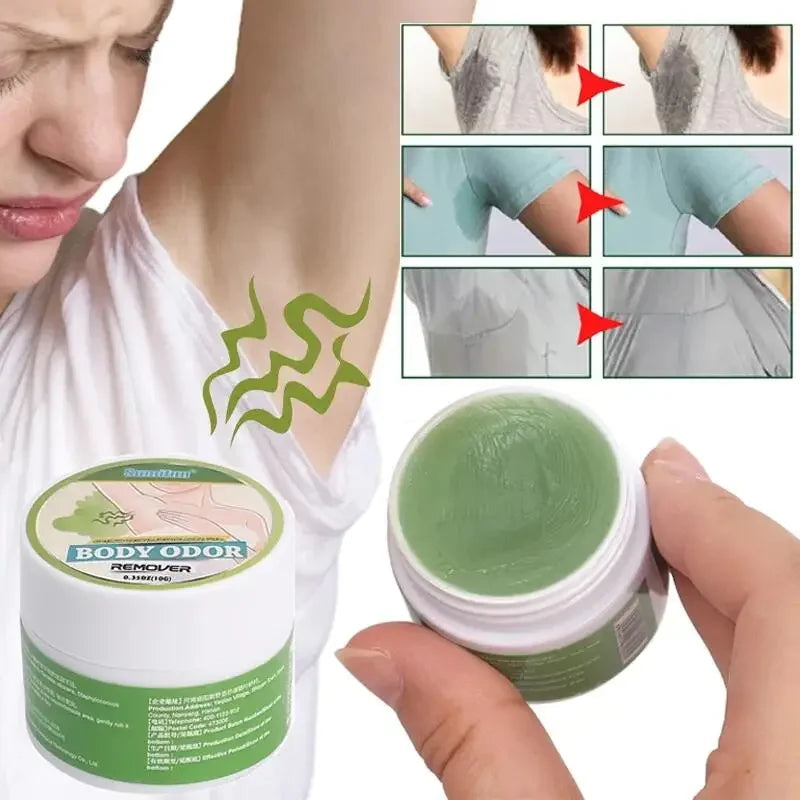 Body Odor Remove Cream Underarm Bad Smell Sweating Removal Armpit